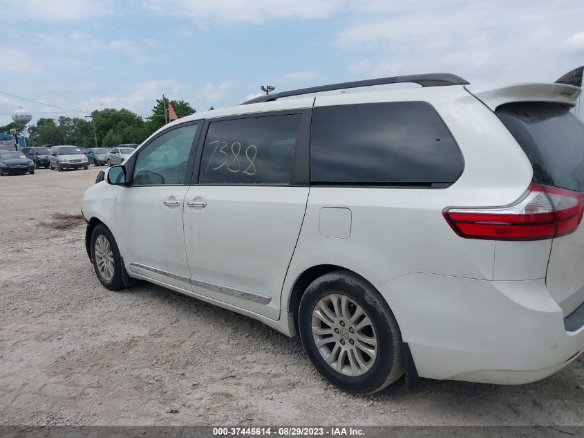 2017 TOYOTA SIENNA XLE - 5TDYZ3DCXHS770598