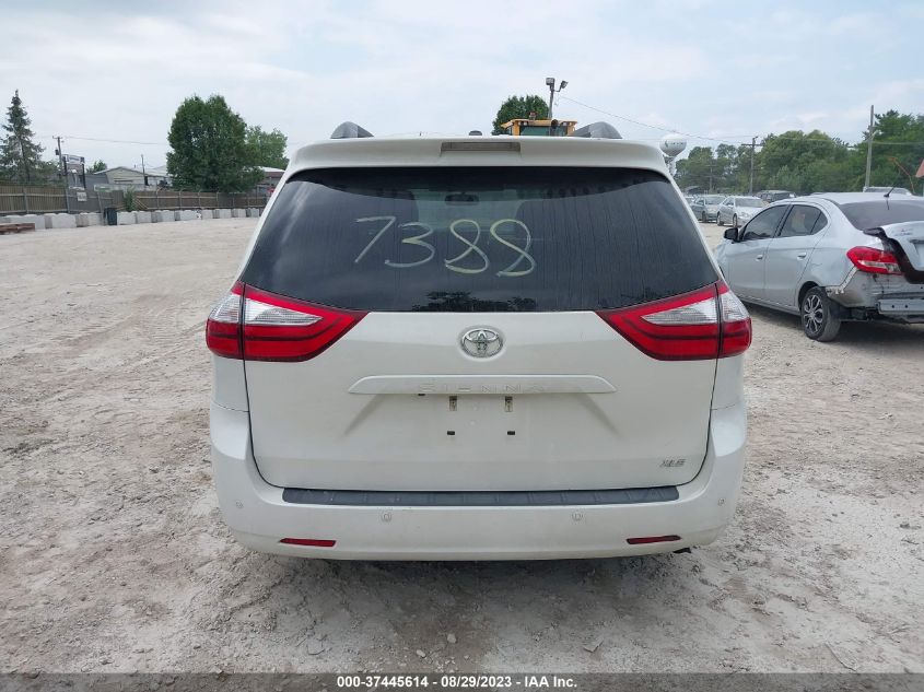 2017 TOYOTA SIENNA XLE - 5TDYZ3DCXHS770598