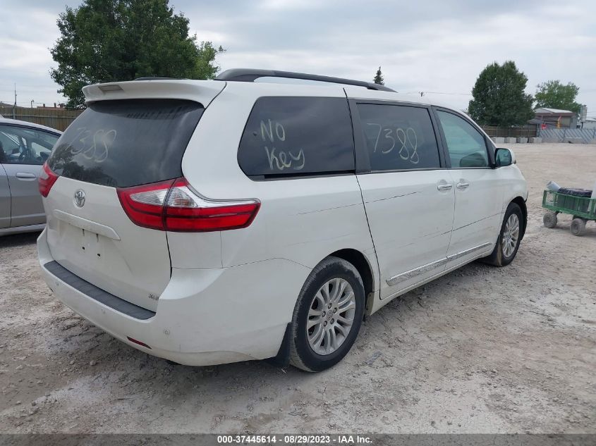 2017 TOYOTA SIENNA XLE - 5TDYZ3DCXHS770598