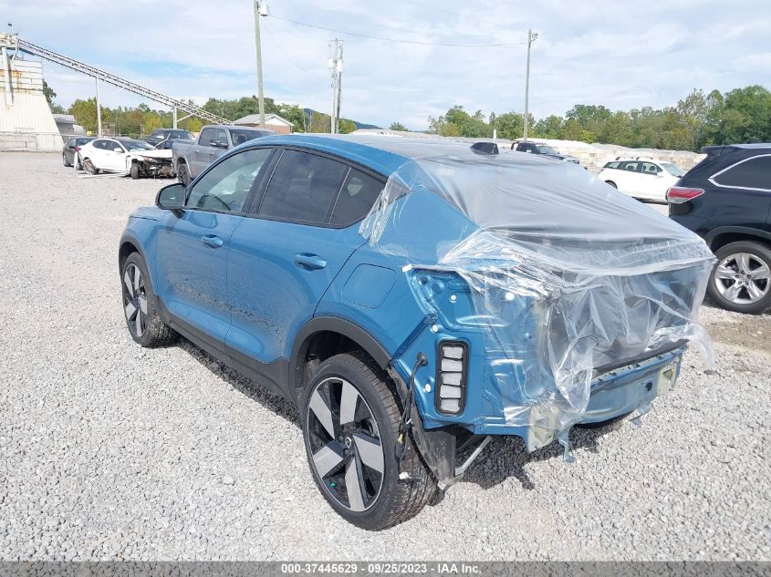 2023 VOLVO C40 RECHARGE PURE ULTIMATE YV4ED3GM2P2052021