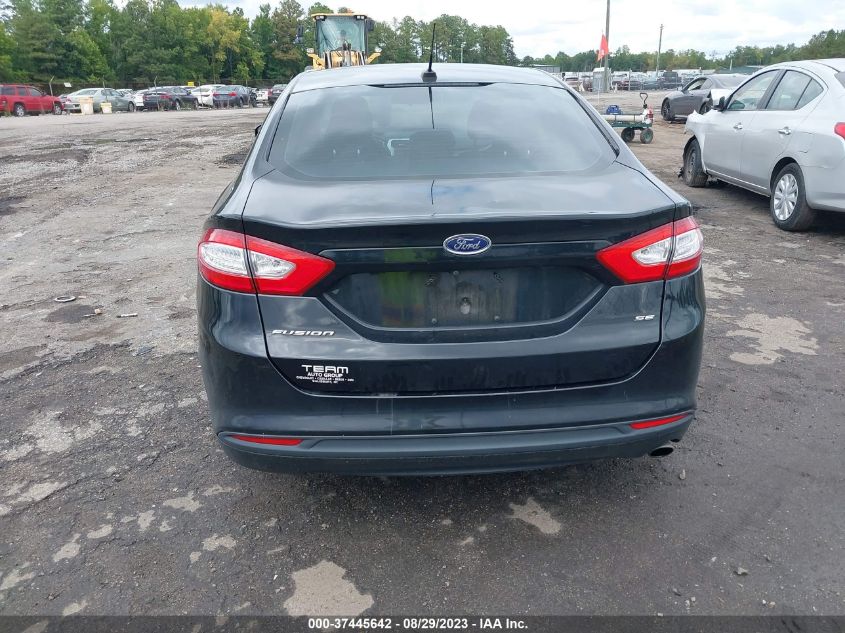 2016 FORD FUSION SE - 3FA6P0H75GR175111