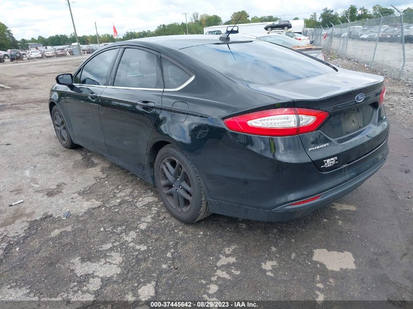 2016 FORD FUSION SE - 3FA6P0H75GR175111