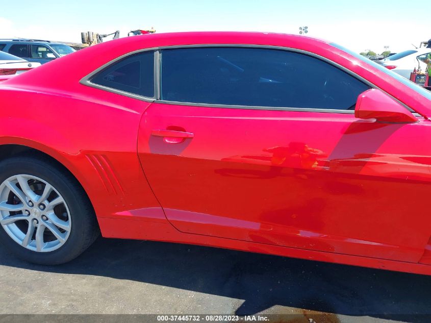 2015 CHEVROLET CAMARO LT - 2G1FD1E38F9117078
