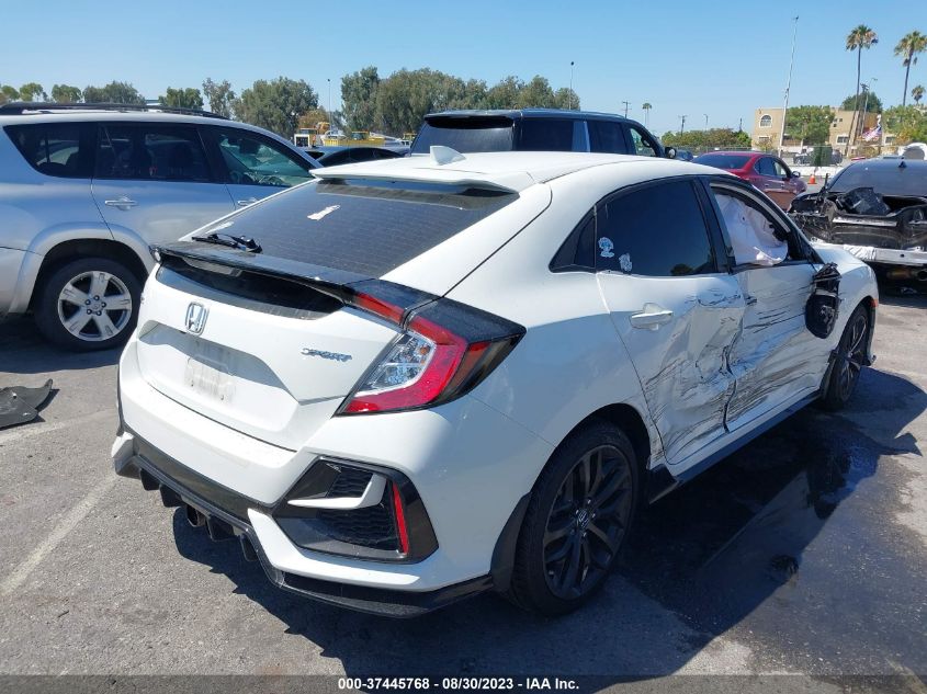 SHHFK7H46MU406388 Honda Civic Hatchback SPORT 4