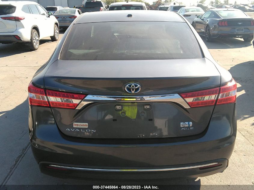 2013 TOYOTA AVALON HYBRID XLE PREMIUM 4T1BD1EB9DU016320
