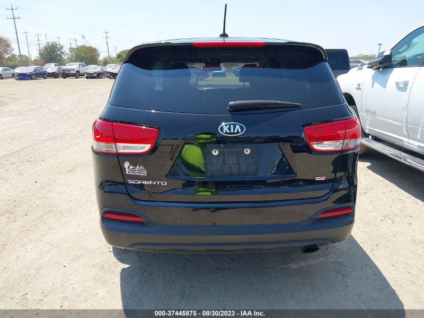 2018 KIA SORENTO L - 5XYPG4A32JG396535