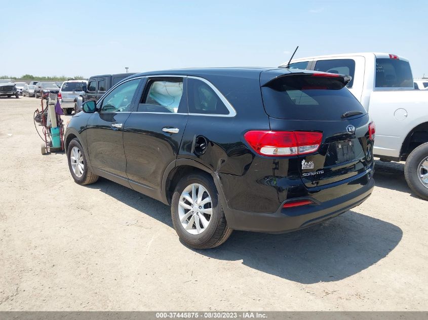 2018 KIA SORENTO L - 5XYPG4A32JG396535