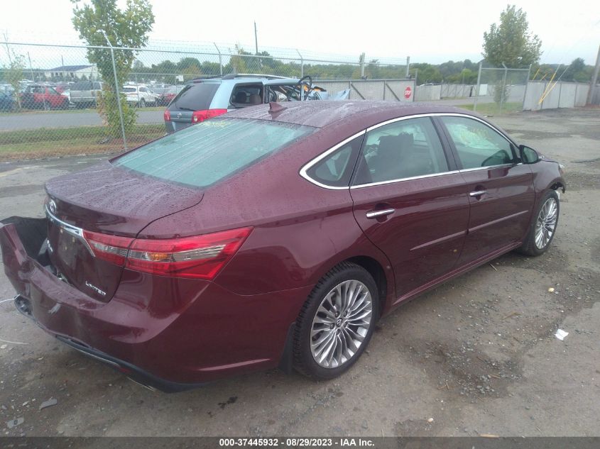 2016 TOYOTA AVALON XLE PLUS/PREMIUM/TOUR/LTD - 4T1BK1EB9GU206869
