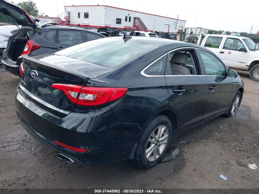 2016 HYUNDAI SONATA 2.4L SE - 5NPE24AF7GH335361