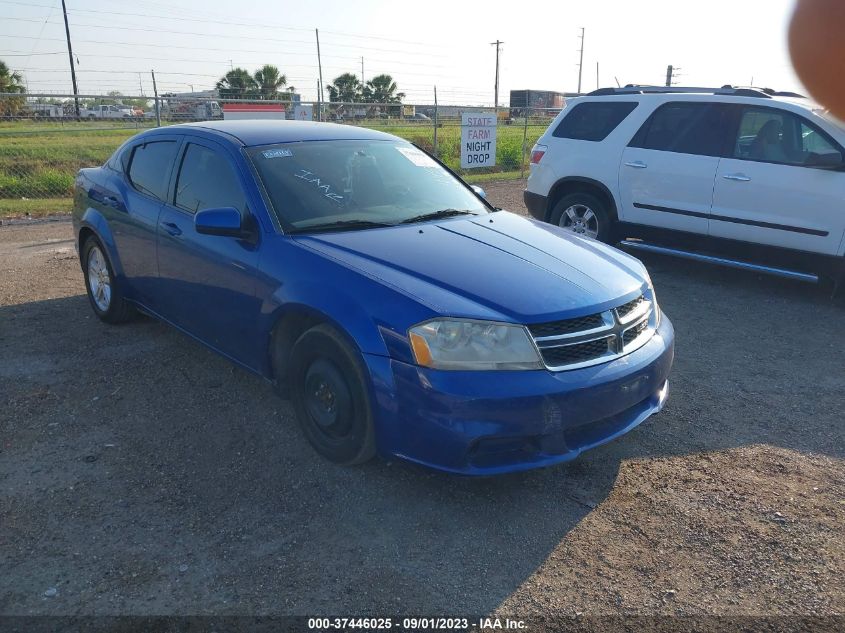 2013 DODGE AVENGER SXT - 1C3CDZCB3DN544458