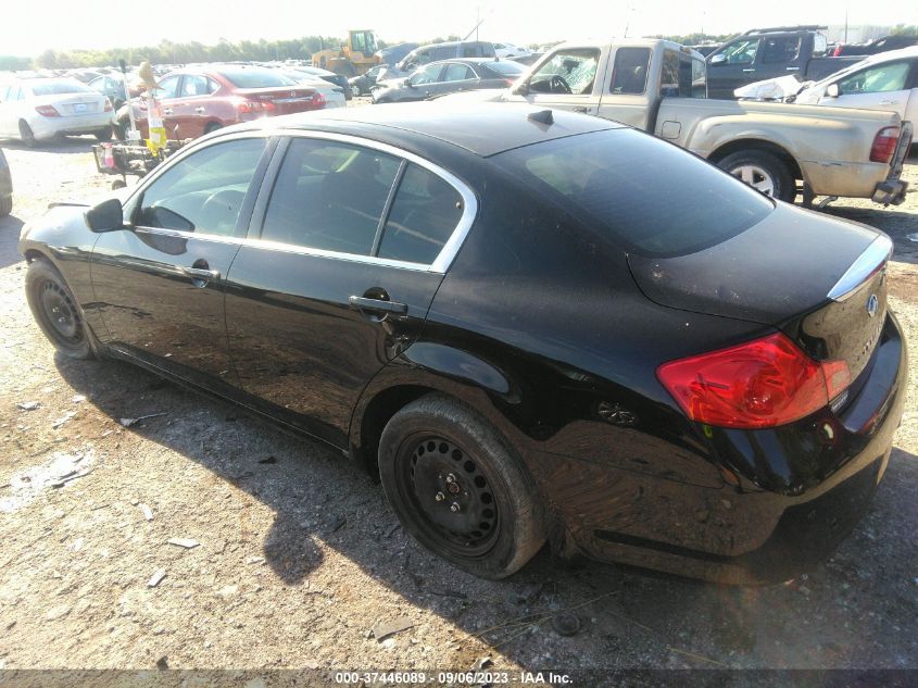 2013 INFINITI G37 SEDAN JOURNEY JN1CV6AP6DM300821