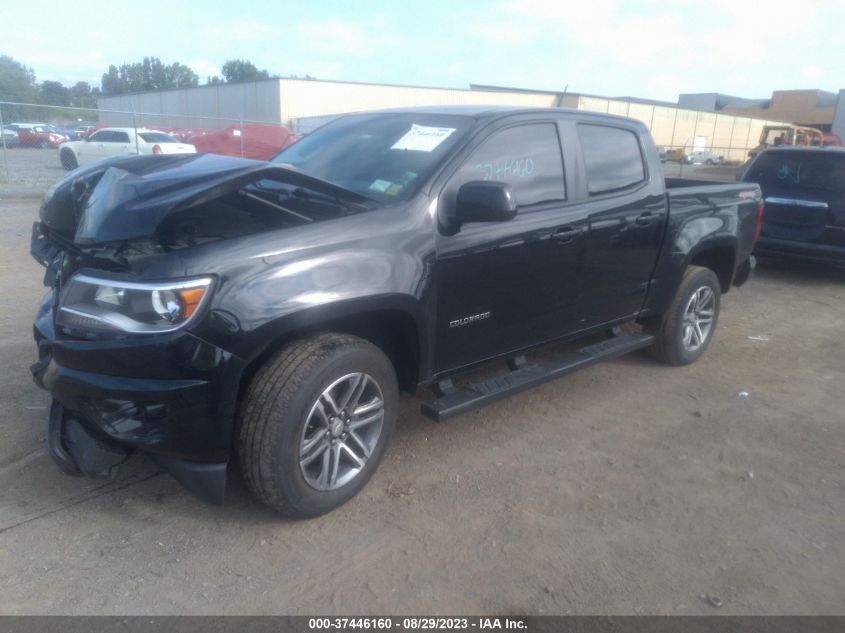 2020 CHEVROLET COLORADO 4WD WORK TRUCK - 1GCGTBEN2L1220096
