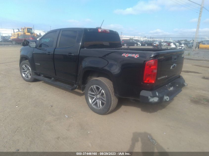 2020 CHEVROLET COLORADO 4WD WORK TRUCK - 1GCGTBEN2L1220096