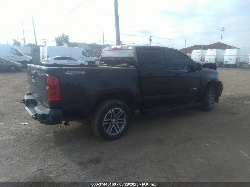 2020 CHEVROLET COLORADO 4WD WORK TRUCK - 1GCGTBEN2L1220096