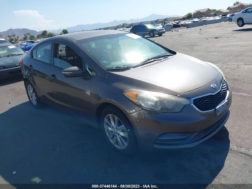 2014 KIA FORTE LX - KNAFX4A65E5217177
