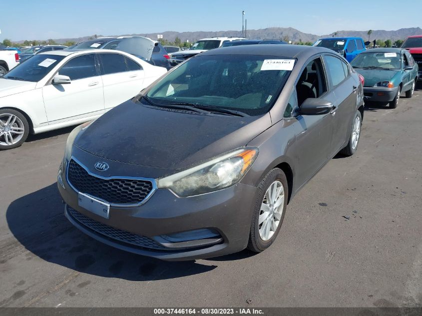 2014 KIA FORTE LX - KNAFX4A65E5217177