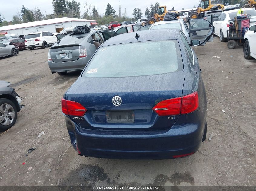 2013 VOLKSWAGEN JETTA SEDAN TDI W/PREMIUM - 3VW3L7AJ7DM287969