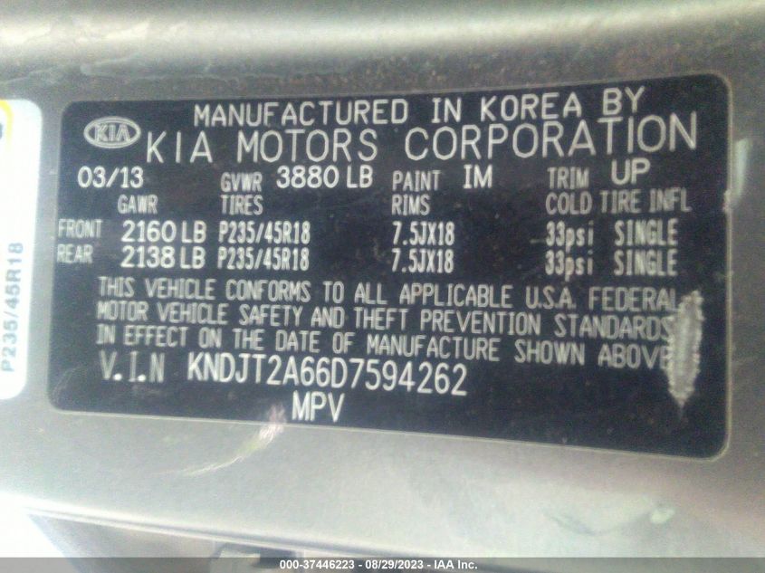 2013 KIA SOUL ! - KNDJT2A66D7594262
