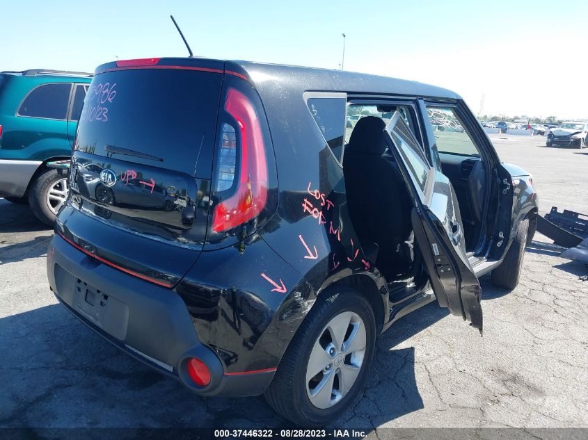 2014 KIA SOUL BASE - KNDJN2A24E7096859
