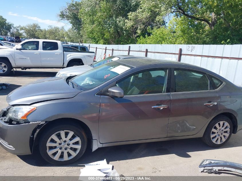 2015 NISSAN SENTRA S - 3N1AB7AP4FY306879