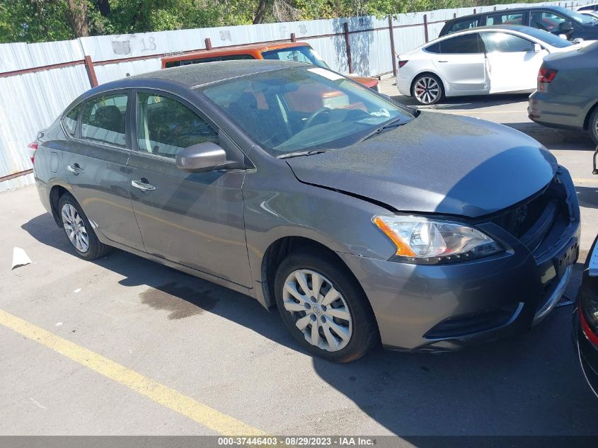 2015 NISSAN SENTRA S - 3N1AB7AP4FY306879