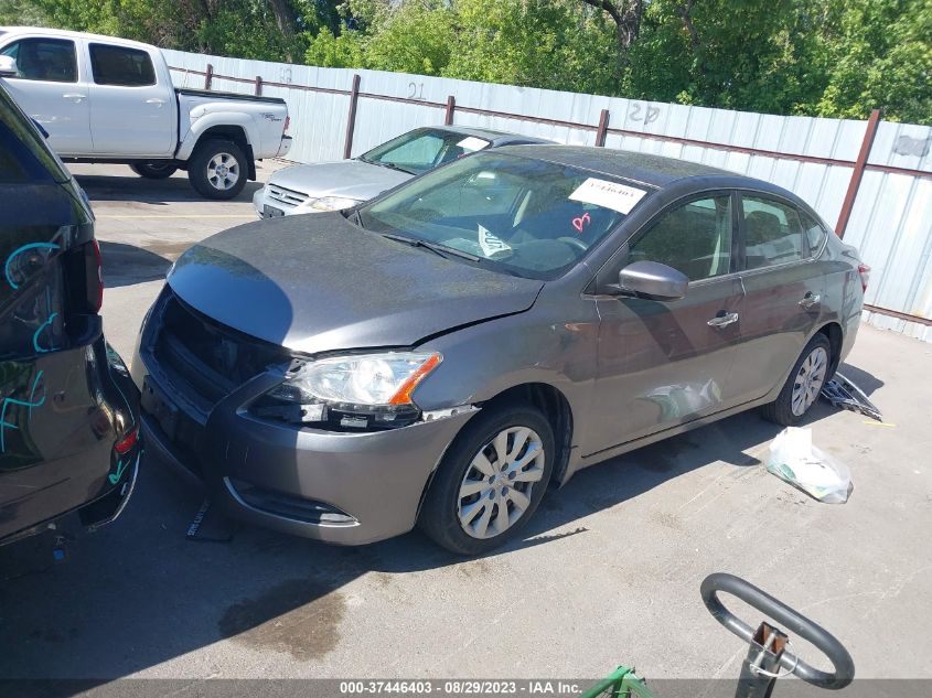 2015 NISSAN SENTRA S - 3N1AB7AP4FY306879