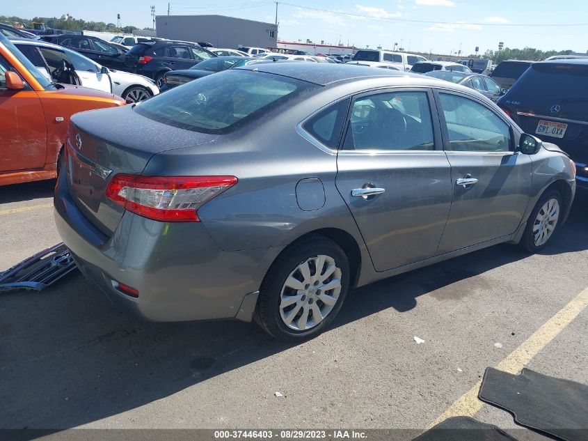 2015 NISSAN SENTRA S - 3N1AB7AP4FY306879