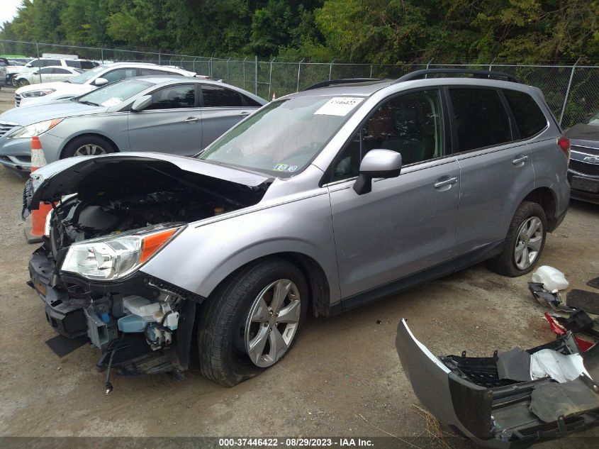 2016 SUBARU FORESTER 2.5I LIMITED - JF2SJAHC0GH490009