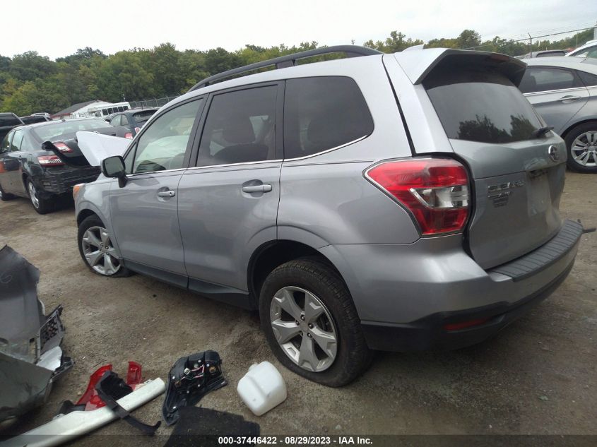 2016 SUBARU FORESTER 2.5I LIMITED - JF2SJAHC0GH490009