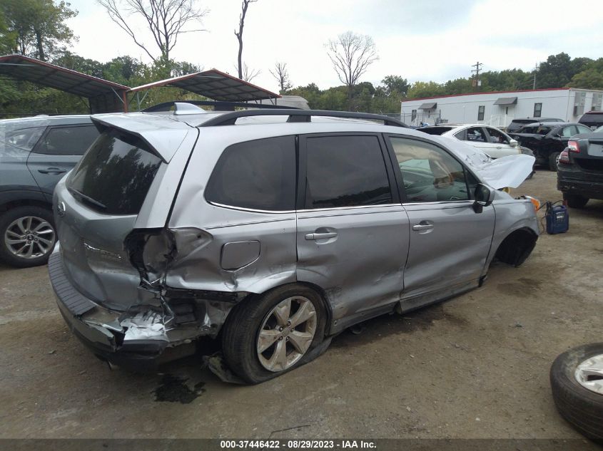2016 SUBARU FORESTER 2.5I LIMITED - JF2SJAHC0GH490009