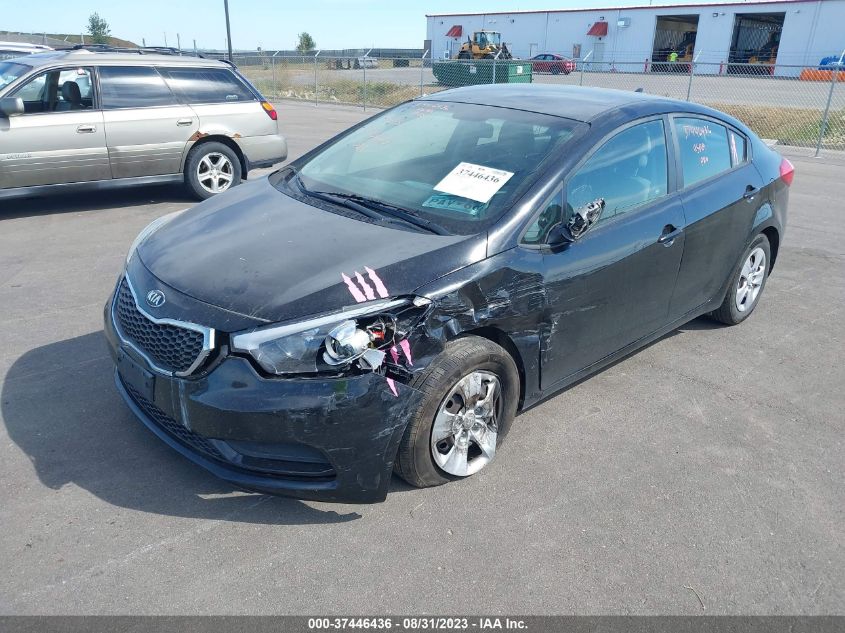 2015 KIA FORTE LX - KNAFK4A6XF5340697
