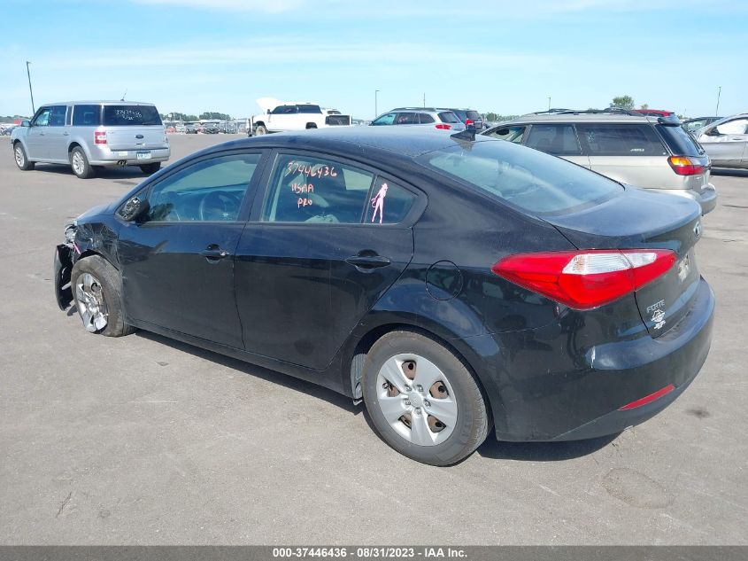 2015 KIA FORTE LX - KNAFK4A6XF5340697
