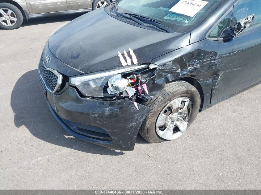 2015 KIA FORTE LX - KNAFK4A6XF5340697