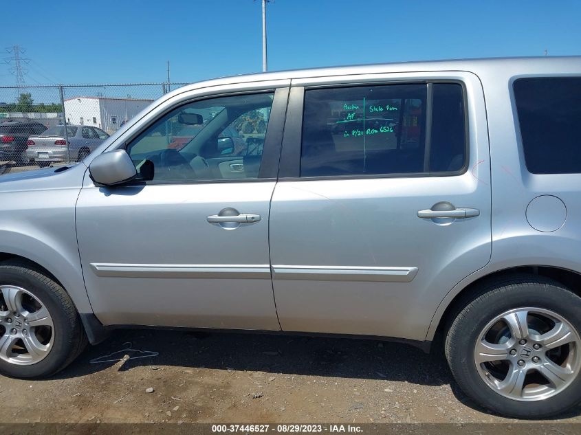 2013 HONDA PILOT EX-L - 5FNYF4H53DB065201