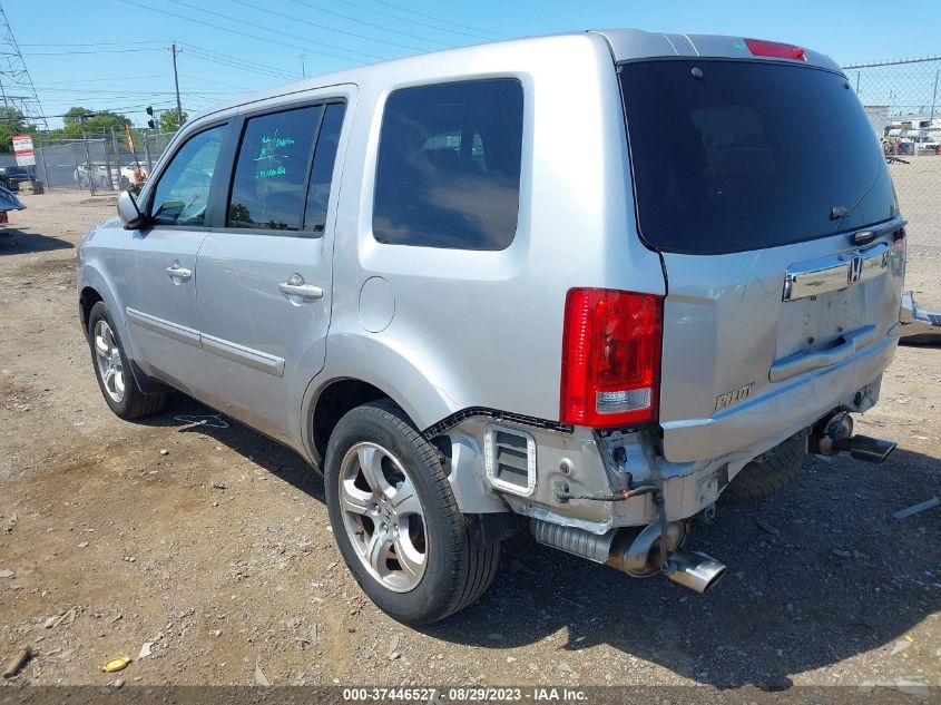 2013 HONDA PILOT EX-L - 5FNYF4H53DB065201