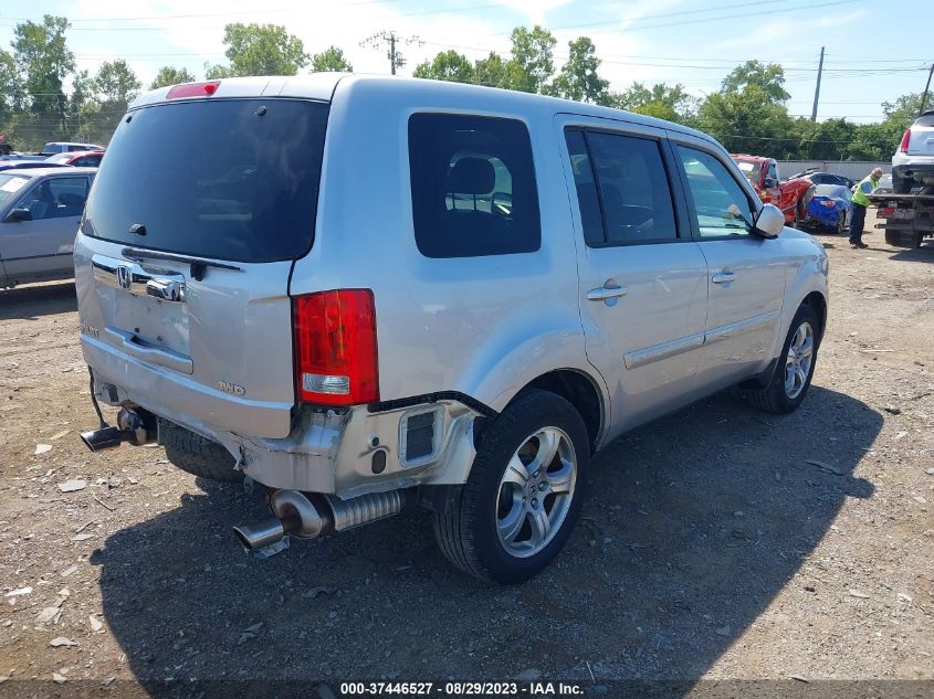 2013 HONDA PILOT EX-L - 5FNYF4H53DB065201