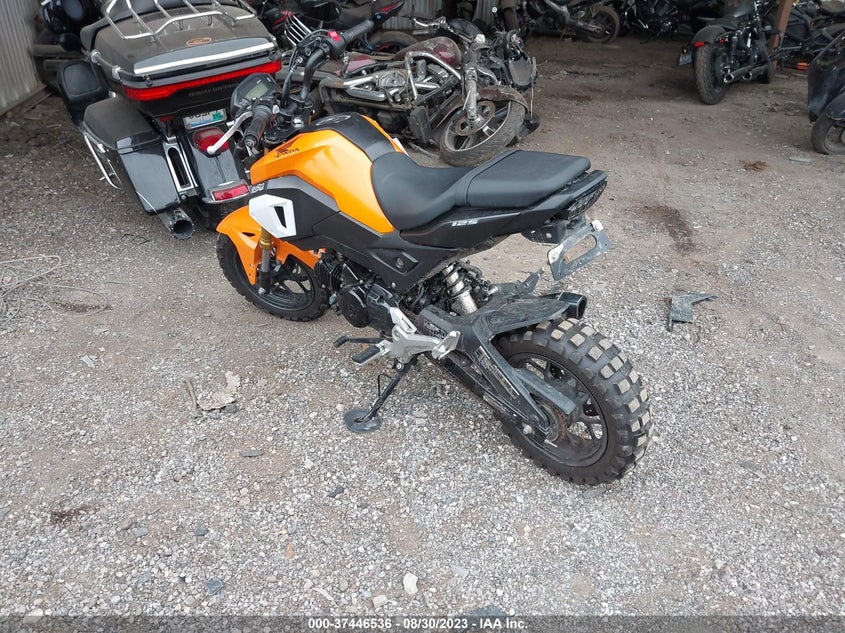 VIN MLHJC7514L5208165 2020 HONDA GROM 125