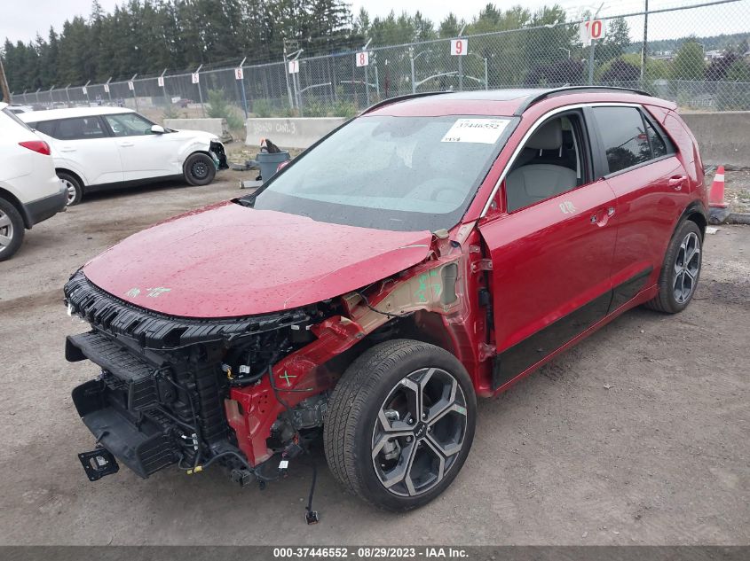 KNDCR3LE4P5040834 Kia Niro EX TOURING 2