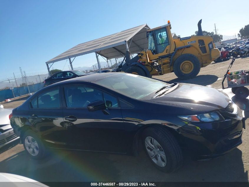 2015 HONDA CIVIC SEDAN LX - 2HGFB2F54FH522493
