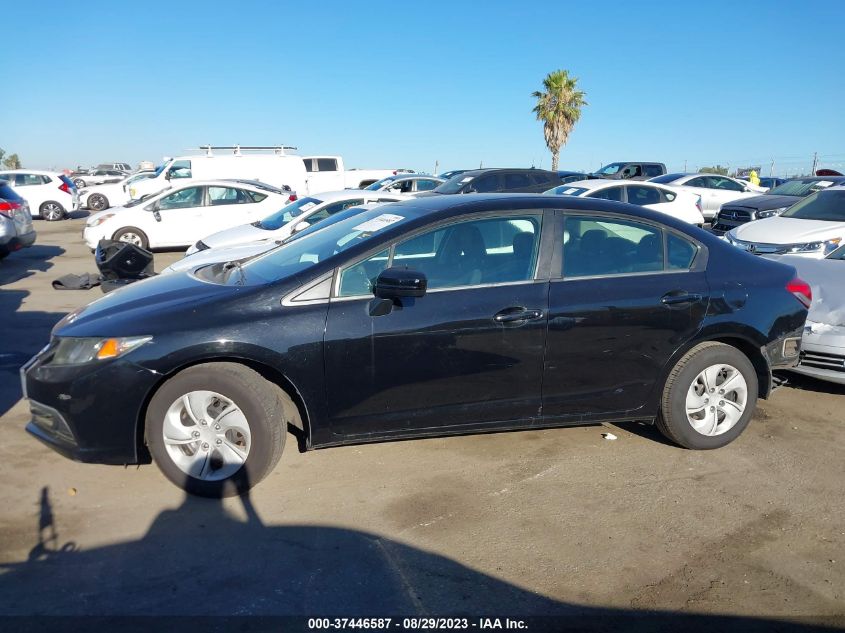 2015 HONDA CIVIC SEDAN LX - 2HGFB2F54FH522493