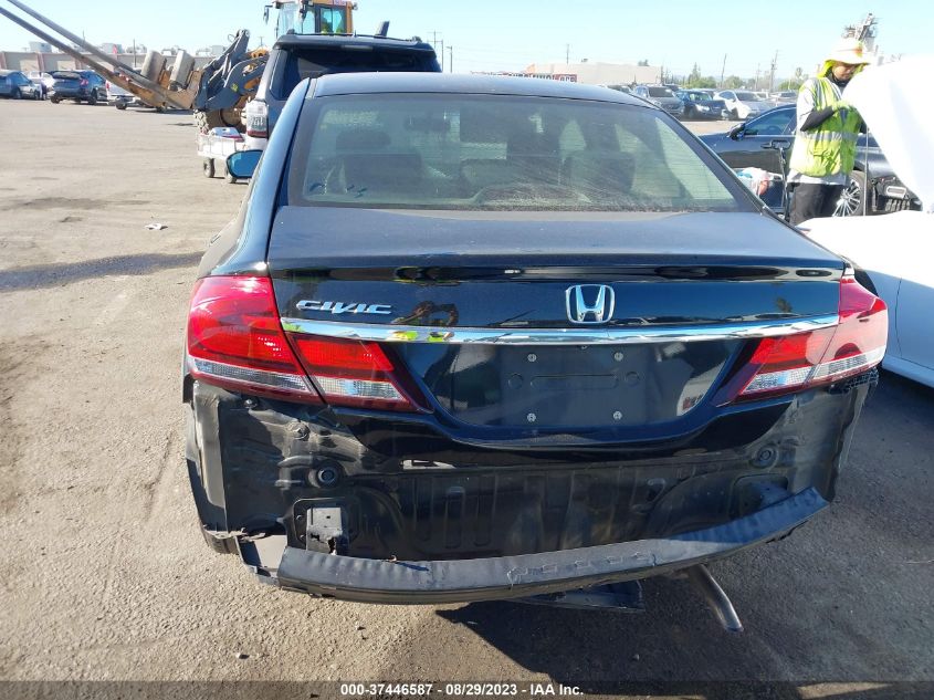 2015 HONDA CIVIC SEDAN LX - 2HGFB2F54FH522493