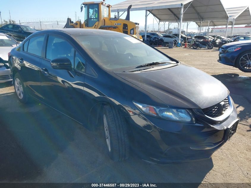 2015 HONDA CIVIC SEDAN LX - 2HGFB2F54FH522493