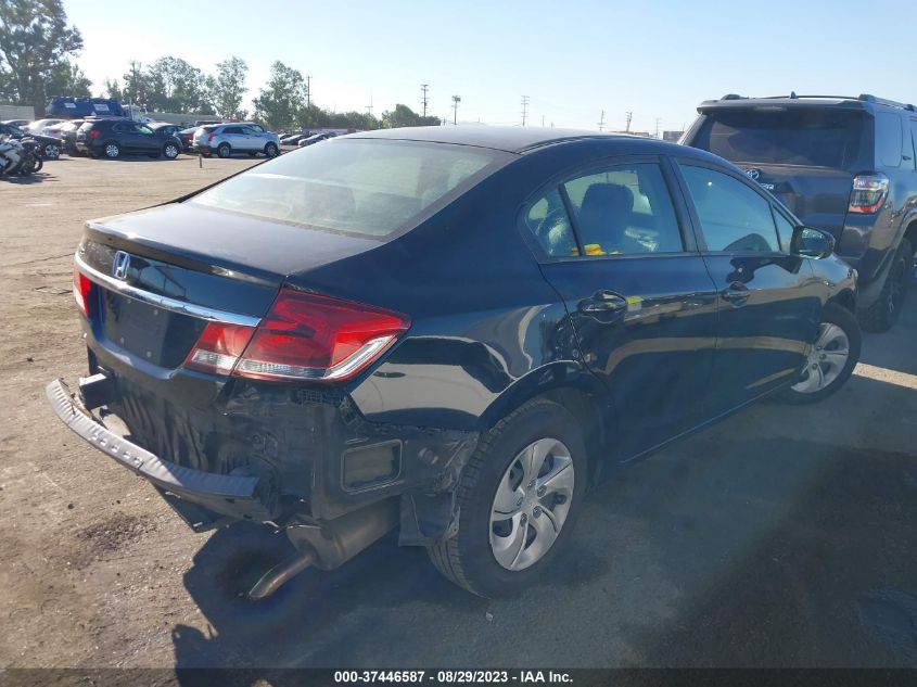2015 HONDA CIVIC SEDAN LX - 2HGFB2F54FH522493