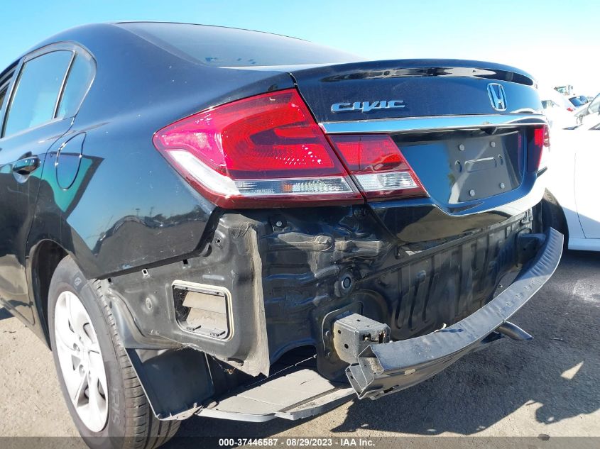 2015 HONDA CIVIC SEDAN LX - 2HGFB2F54FH522493