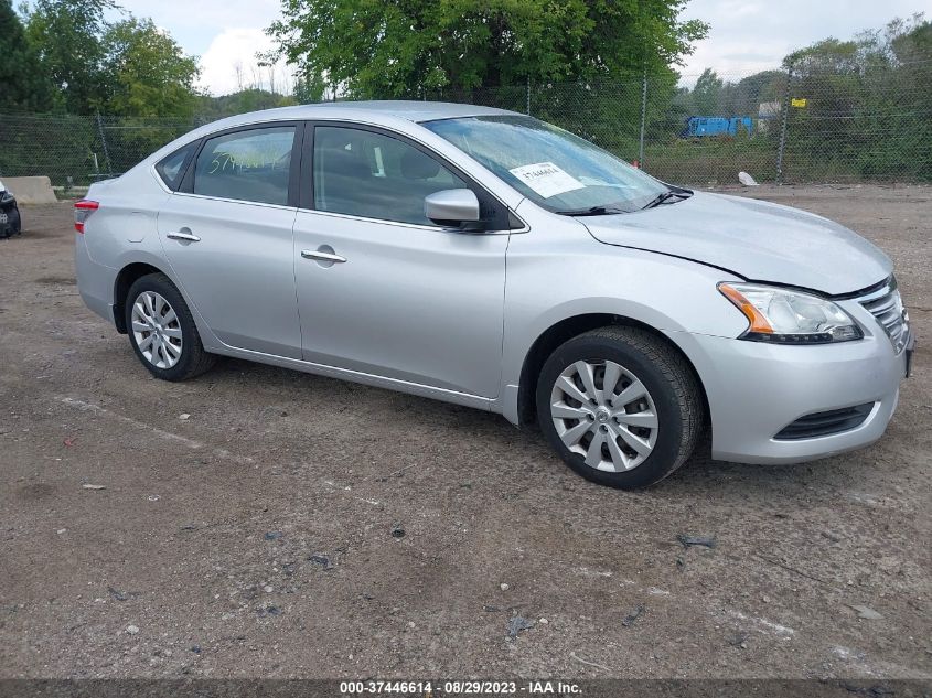 2015 NISSAN SENTRA S - 3N1AB7AP6FY293553