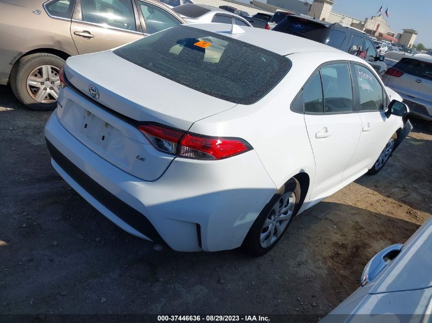 2021 TOYOTA COROLLA LE - 5YFEPMAE7MP224607