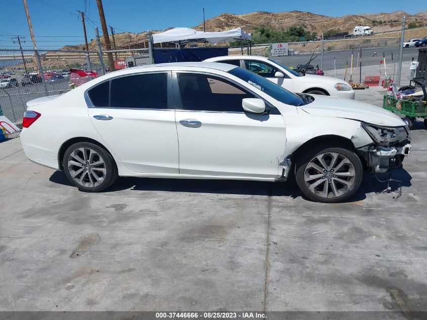 2014 HONDA ACCORD SEDAN SPORT - 1HGCR2F53EA289945