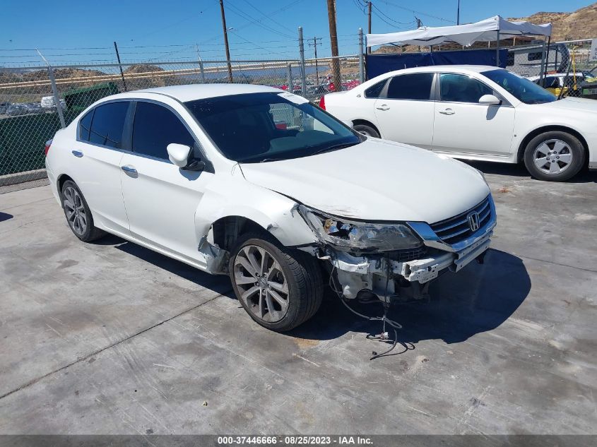 2014 HONDA ACCORD SEDAN SPORT - 1HGCR2F53EA289945