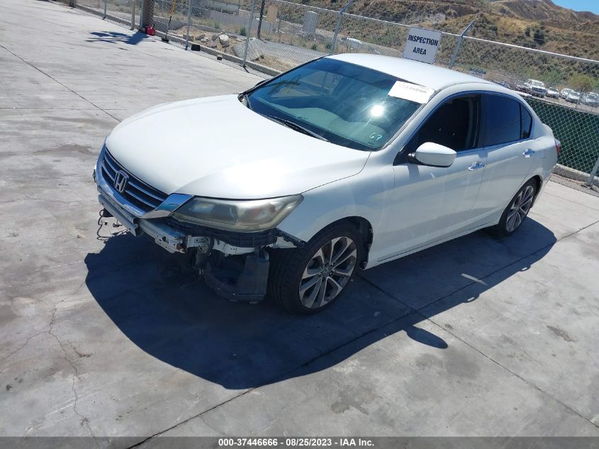 2014 HONDA ACCORD SEDAN SPORT - 1HGCR2F53EA289945