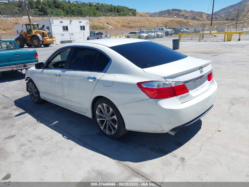 2014 HONDA ACCORD SEDAN SPORT - 1HGCR2F53EA289945